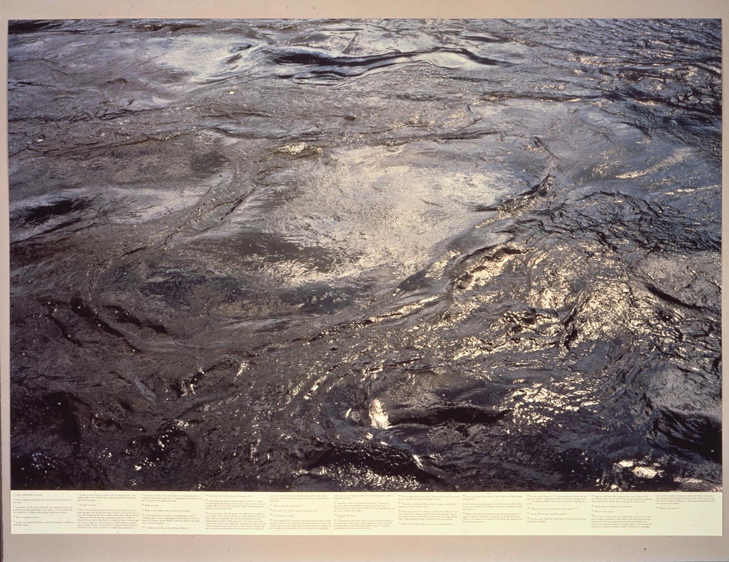 Roni Horn, Still Water (the River Thames, for Example), 1999